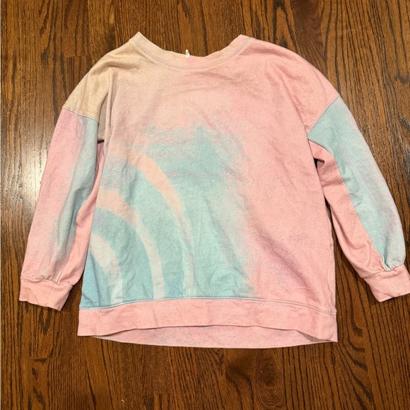 Anthropologie Daily Practice Women's Pastel Tie-Dye Sweater - Picture 2 of 4